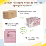 Modular Kids Play Sofa,10-Pieces Convertible Modular Play Sofa Bes for Playroom,Bedroom, W1889P337575
