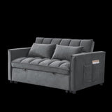Sleeper Sofa, Convertible Sofa, Recliner, Bed, 3-in-1, 3-Position Adjustable Backrest, 2-Seater 02898067