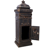 Mailboxs Mailboxes Residential The Court Large-Capacity Letter Box, Garden Floor Safety Mailbox, W465P230045
