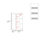 Pima Wall Cabinet in Melamine With One Door, Black B128P237131