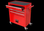 ZUN 4 Drawers Tool Cabinet with Tool Sets-RED 97376560