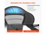 Universal Kayak Seat with Back Support, 0.5" Thick Padded Cushion, Adjustable 26295279
