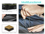 XISHAN 4'X100' Black HDPE 90 Gram Weed Barrier Fabric 91937220