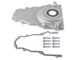 Timing Cover w/ 10AN Turbo Oil Drain Fittings Fit for LS Gen 3 4.8L 5.3L 5.7L 6.0L 09437837