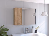 Medicine 23H" Double Door Cabinet,Four Interior Shelves, Pine B097133010