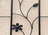 2 Pack Metal Garden Trellis 86.7" x 19.7" Rustproof Trellis for Climbing Plants Outdoor Flower 64001647