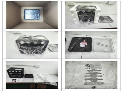 Plum Chef Air Fryer Oven 27.5QT, 6-in-1 Countertop Convection Oven, Air Fry, Bake, Broil, Toast, W1002P415296