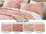 3-Piece King Comforter Set,Pink B035P408219
