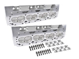 Complete Aluminum Cylinder Heads Fits for SBC Chevy 350 Camaro 190cc 64cc 2.02/1.60-Straight 03848748