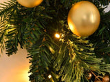 24in Pre-lit Battery Powered Christmas Wreath with Remote, Lighted Artificial Xmas Wreath with 50 01478929