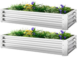 Raised Garden Bed with PE Greenhouse 97809696