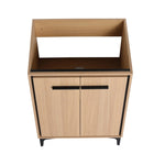 ZUN 24'' Bathroom Vanity without Top Sink, Modern Bathroom Storage Cabinet with 2 Soft Closing Doors, W1972P164355