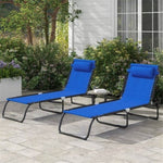 ZUN Folding Lounge Chairs / beach chair （Prohibited by WalMart） 77537070