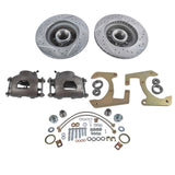 Disc Brake Kit Fit for Chevrolet GMC 3100 Base Half-Ton Pickup Truck Drilled/Slotted 28673843