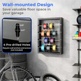 Galvanized Metal Wire Spool Rack with 4 Rods 82467432
