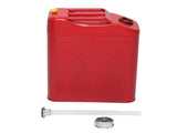 2PCS 20L Standard Cold-rolled Plate Petrol Diesel Can Gasoline Bucket with Oil Pipe Red 23823942