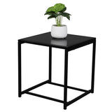 Single 2pcs Coffee Table 1pc Exposed Rocking Chair Three-Piece Set Black 86452493