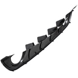 Rear Bumper Diffuser Lip Carbon Fiber fit for Dodge Charger SRT R/T Scat Pack 15-20 52381047