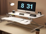 32" Desk Converter,Home Office Height Adjustable Standing Desk Converter,Dual Monitor and Laptop 25453147
