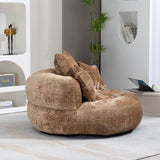 ZUN COOLMORE Bean Bag Chair Lazy Sofa Durable Comfort Lounger High Back Bean Bag Chair Couch for Adults W395P181451