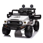 ZUN Licensed TOYOTA FJ Cruiser,12V Kids ride on car 2.4G W/Parents Remote Control,electric car for W1396107514