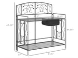 Garden Work BenchOpen Shelf Storage 01166245