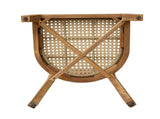Netro Acacia Wood Dining Chair with Light Brown Wicker N775P321708T