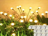 10 solar garden lights outdoor, firefly solar wind swing, IP4X waterproof solar outdoor 52708060