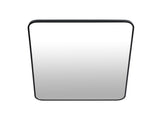 24 x 32 Inch Bathroom Mirror Black Aluminum Frame 74258517
