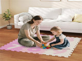 Colorful Kids Hopscotch Foam Mat with 9 Interlocking Tiles & 3 Marker Discs, Non-Slip Play Mat for 30731447