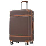 Hardshell Luggage Sets 4 Pieces 20"24"28" Luggages and Cosmetic Case Spinner Suitcase with TSA N732P170218O