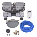 Metal Plastic Pond Aerator Lake Pond Aeration System 110V 5.2 CFM 3/4 HP/550 W 25703916