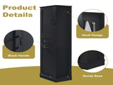 Modern Tall Storage Cabinet Tilt-Out Compartment, Adjustable Shelves, 80LBS Capacity, Soft-Close 68642054