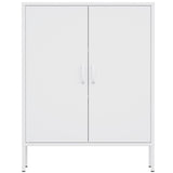 The metal storage locker, 40 inches high, comes with 2 doors and is suitable for homes, offices and T3421P312422