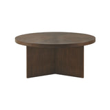 ZUN Round Coffee table B03549007