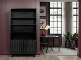 Radiance 78 inch High Bookcase Pier, No Assembly Required, Black Finish B108P345208