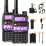 BAOFENG UV-5R Radio Portable Walkie Talkie , Handheld Ham Radio Long Range 8W High Power, 67620633