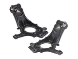 1 Pair Front Steering Knuckle Spindle Fit For Nissan Rogue 2.0L 2.5L L4 2014-2020 Black Metal 95971084