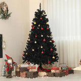 6ft Tall Artificial Christmas Tree, Unlit Xmas Tree with 1000 Branch Tips, Auto Open, Steel Base, 51444058