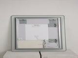 40x32 Inch LED Bathroom Mirror Vanity Mirrors with Front Lights Wall Mounted Anti-Fog Frameless Make W2071137652
