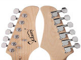 GST Stylish Electric Guitar Kit with Black Pickguard Dark Blue 58863012