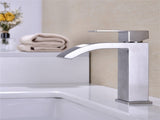 Single Handle Waterfall Bathroom Vanity Sink Faucet 34248705