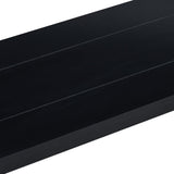 U_STYLE Distinctive Features of a Minimalist Console Table with Bottom Shelf and Four Legs, Suitable N711P173084B