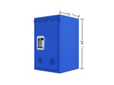 24" H Locker Cabinet, Metal Locker Cabinet with 1 Doors, Small Metal Locker,Lockable W396100781