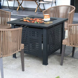 Grill over stove tea cooking furniture Table Brazier stove heater Square outdoor smokeless grill 73359223