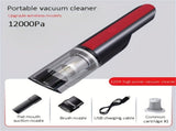 Wireless Red Car vacuum cleaner wireless car with strong suction handheld vacuum cleaner small mini 31378102