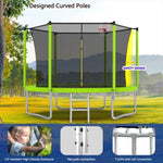 ZUN 8FT TRAMPOLINE Green K1163P147161