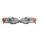 ZUN 2pcs Front Left Right Headlights for Honda Civic 2006-2011 2-Door Coupe Models 91428119