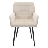 Dining Chairs Set of 2, Upholstered Kitchen Chairs with Comfortable Seat, velvet Dining Chairs with W3112P254925