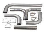 Exhaust pipe aluminum-coated tube, 5-inch diameter, 1.5mm wall thickness MT017026 58411718